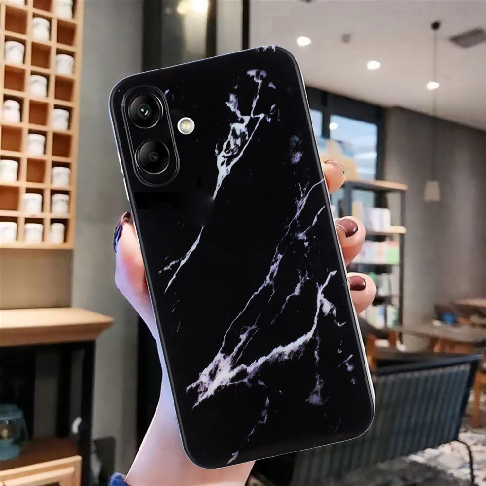  Samsung Galaxy A07 Skal TPU Marmor Svart
