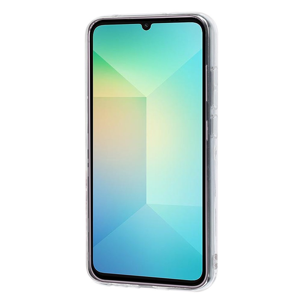  Samsung Galaxy A07 Skal Med Tryck Rosa Blommor