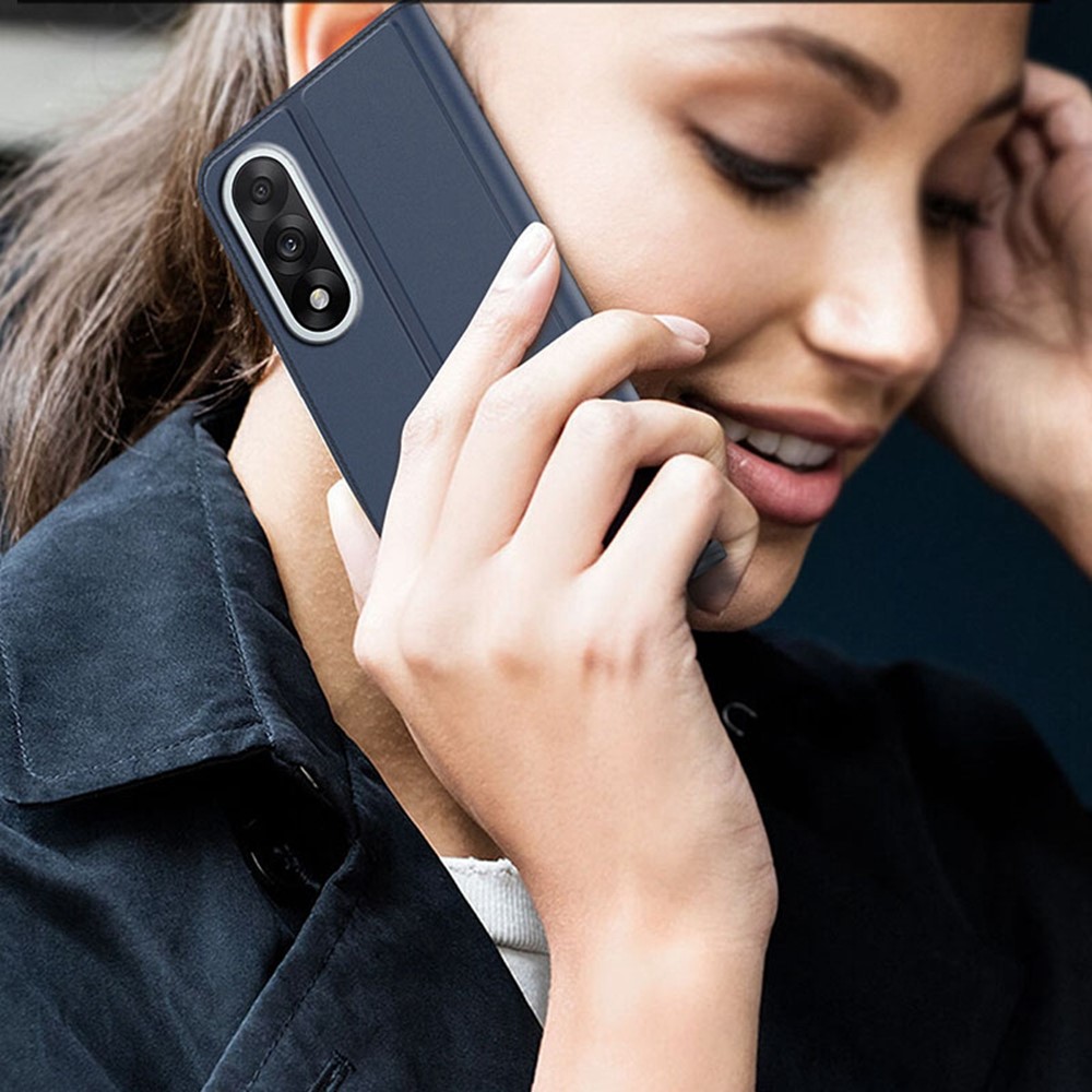  OnePlus Nord 5 5G Fodral Flip Läder Blå