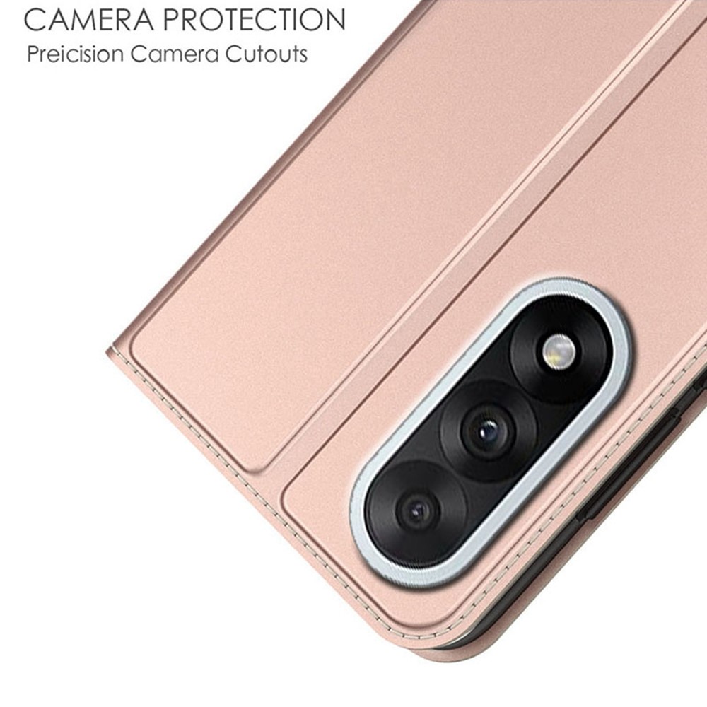  OnePlus Nord 5 5G Fodral Flip Läder Roséguld