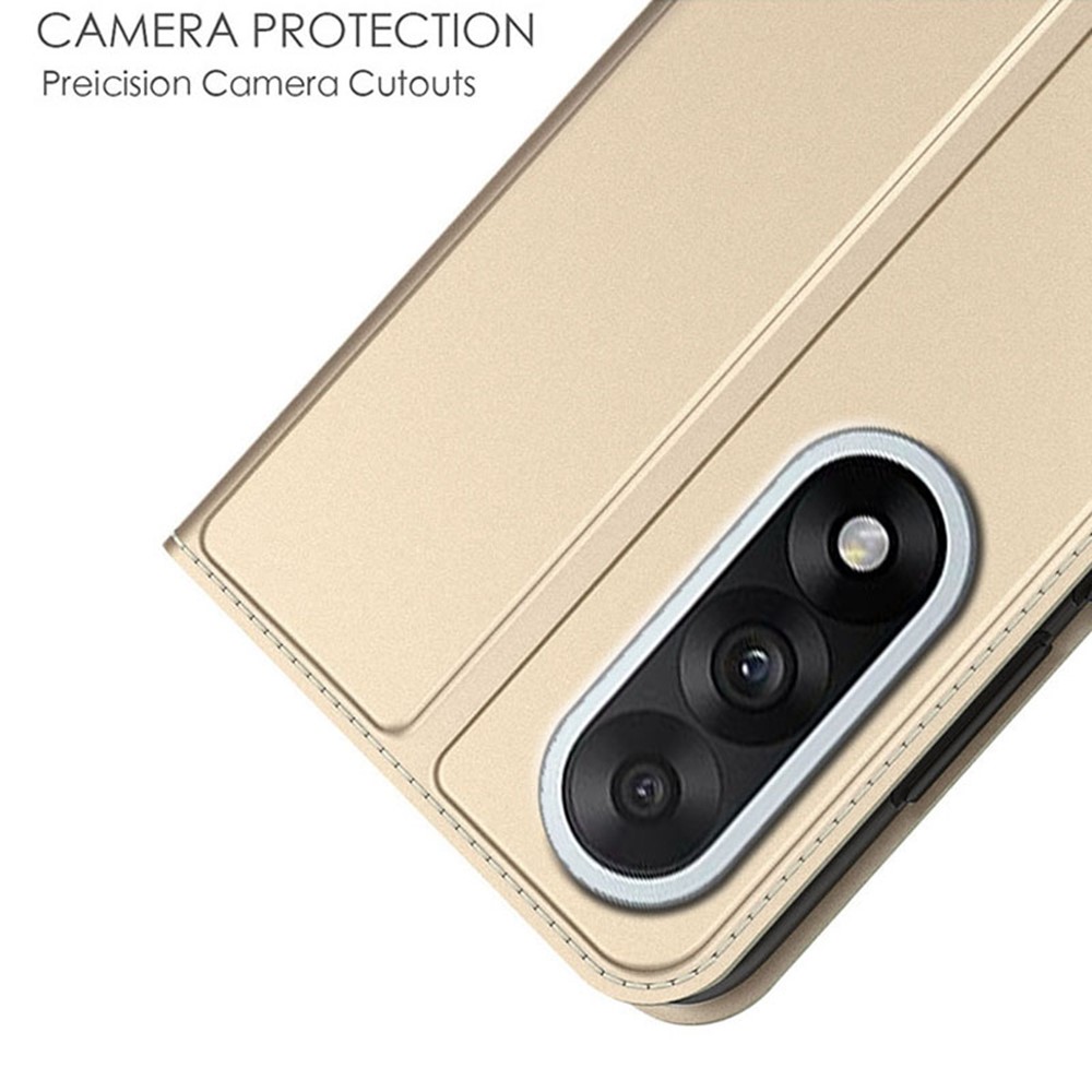  OnePlus Nord 5 5G Fodral Flip Läder Guld
