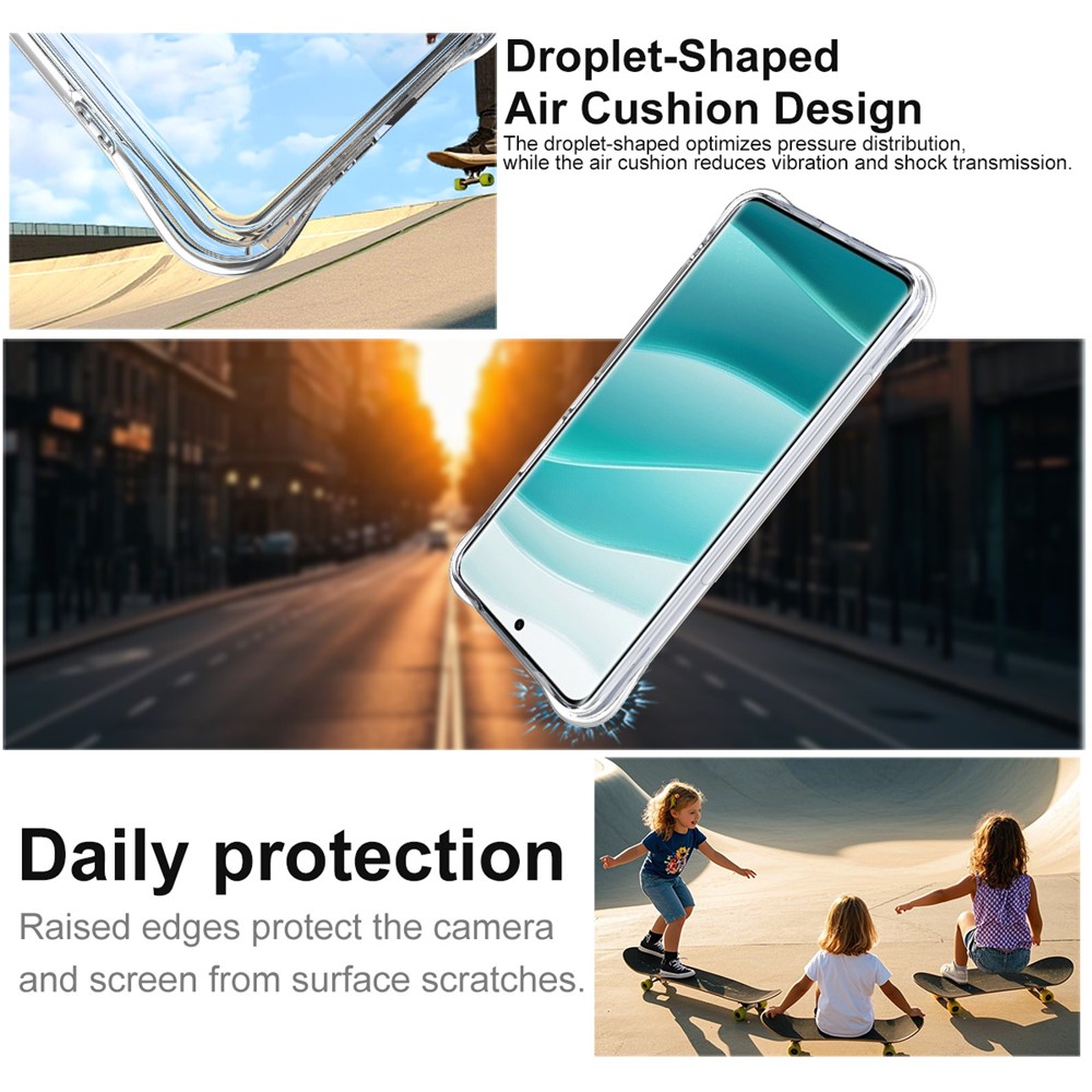 IMAK IMAK OnePlus Nord 5 5G Skal Airbag Shockproof TPU Transparent