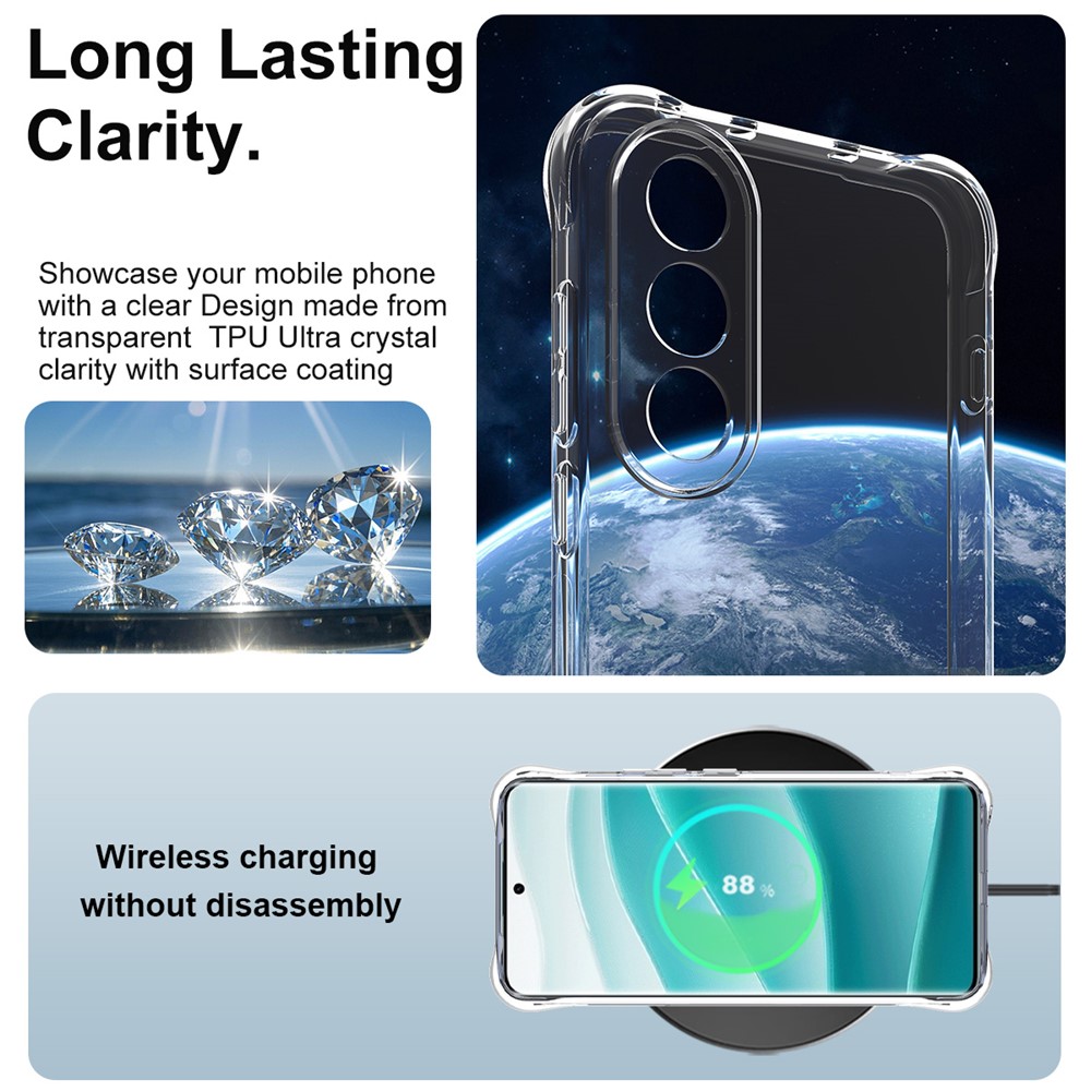 IMAK IMAK OnePlus Nord 5 5G Skal Airbag Shockproof TPU Transparent