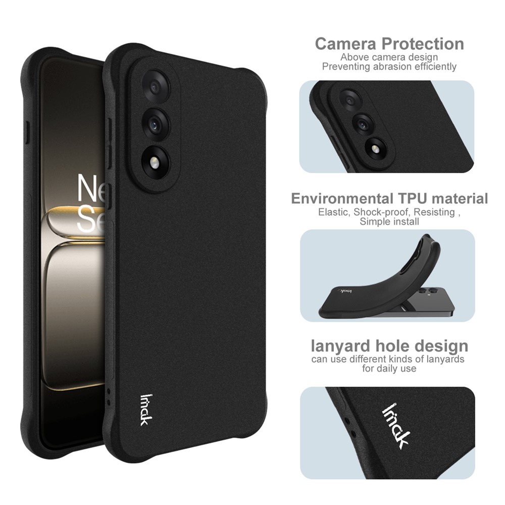 IMAK IMAK OnePlus Nord 5 5G Skal Airbag Shockproof TPU Svart