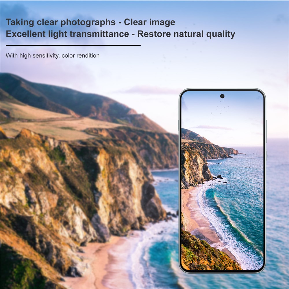 IMAK IMAK OnePlus Nord 5 5G Linsskydd Härdat Glas Transparent