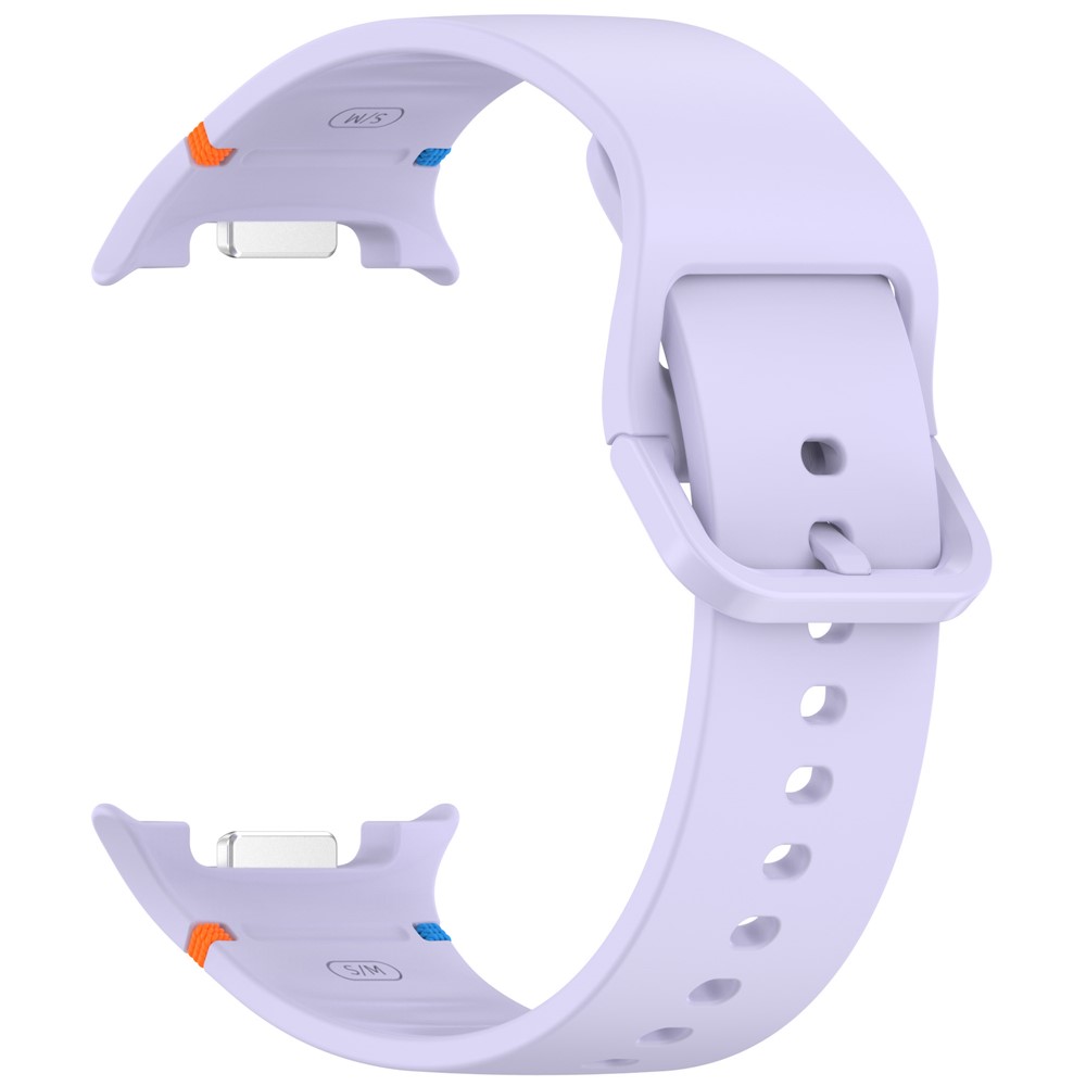  Galaxy Watch 8 46/44/40 mm Klockarmband Silkon Lila