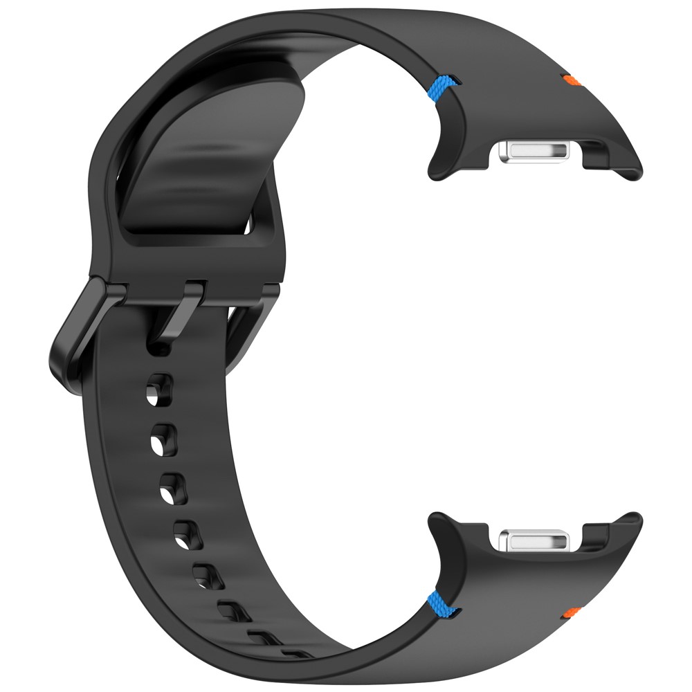  Galaxy Watch 8 46/44/40 mm Klockarmband Silkon Svart