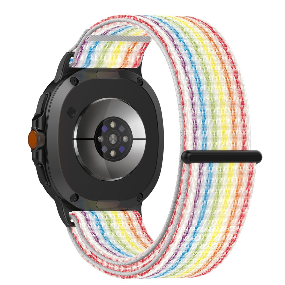  Galaxy Watch 8 46/44/40 mm Armband Nylon Loop Rainbow