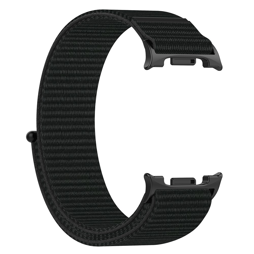  Galaxy Watch 8 46/44/40 mm Armband Nylon Loop Svart