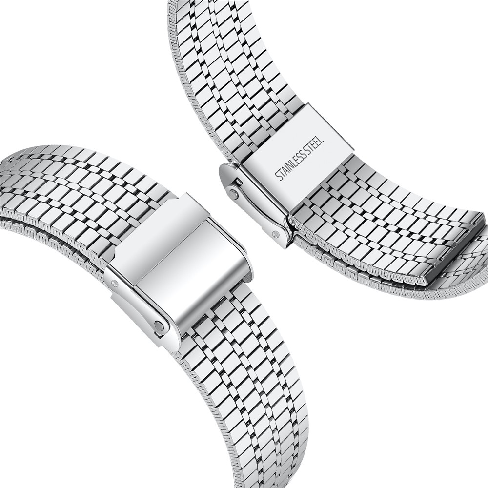  Galaxy Watch 8 46/44/40 mm Armband Rostfritt Stål Silver