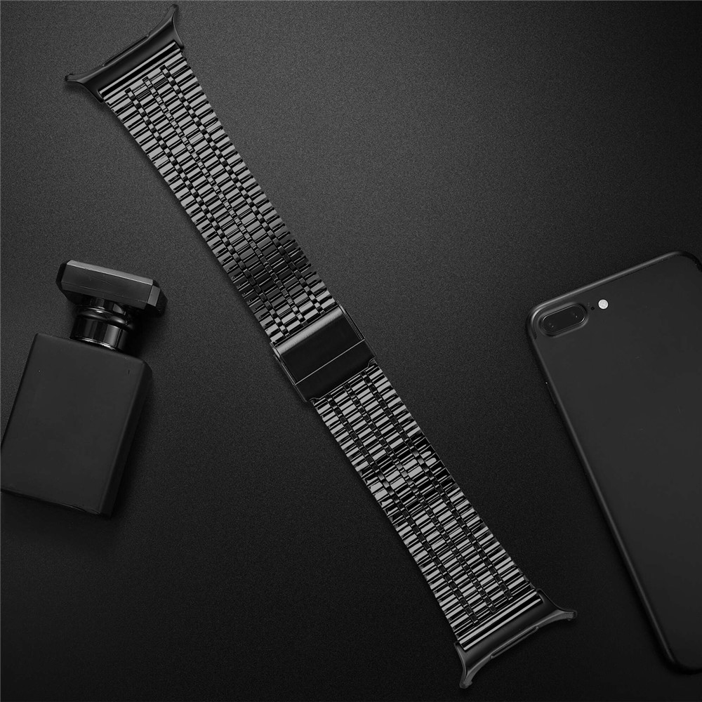  Galaxy Watch 8 46/44/40 mm Armband Rostfritt Stål Svart