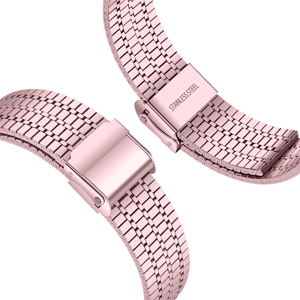  Galaxy Watch 8 46/44/40 mm Armband Rostfritt Stål Rosa