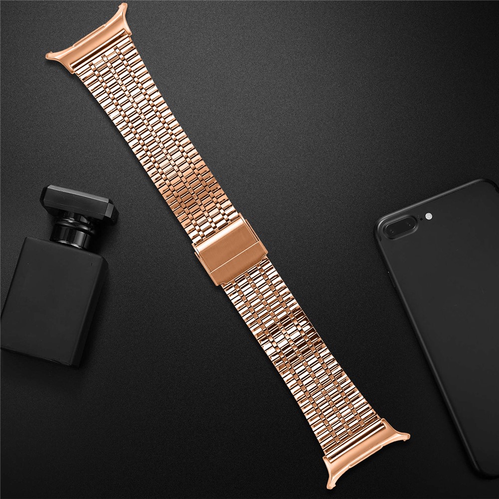  Galaxy Watch 8 46/44/40 mm Armband Rostfritt Stål Roséguld