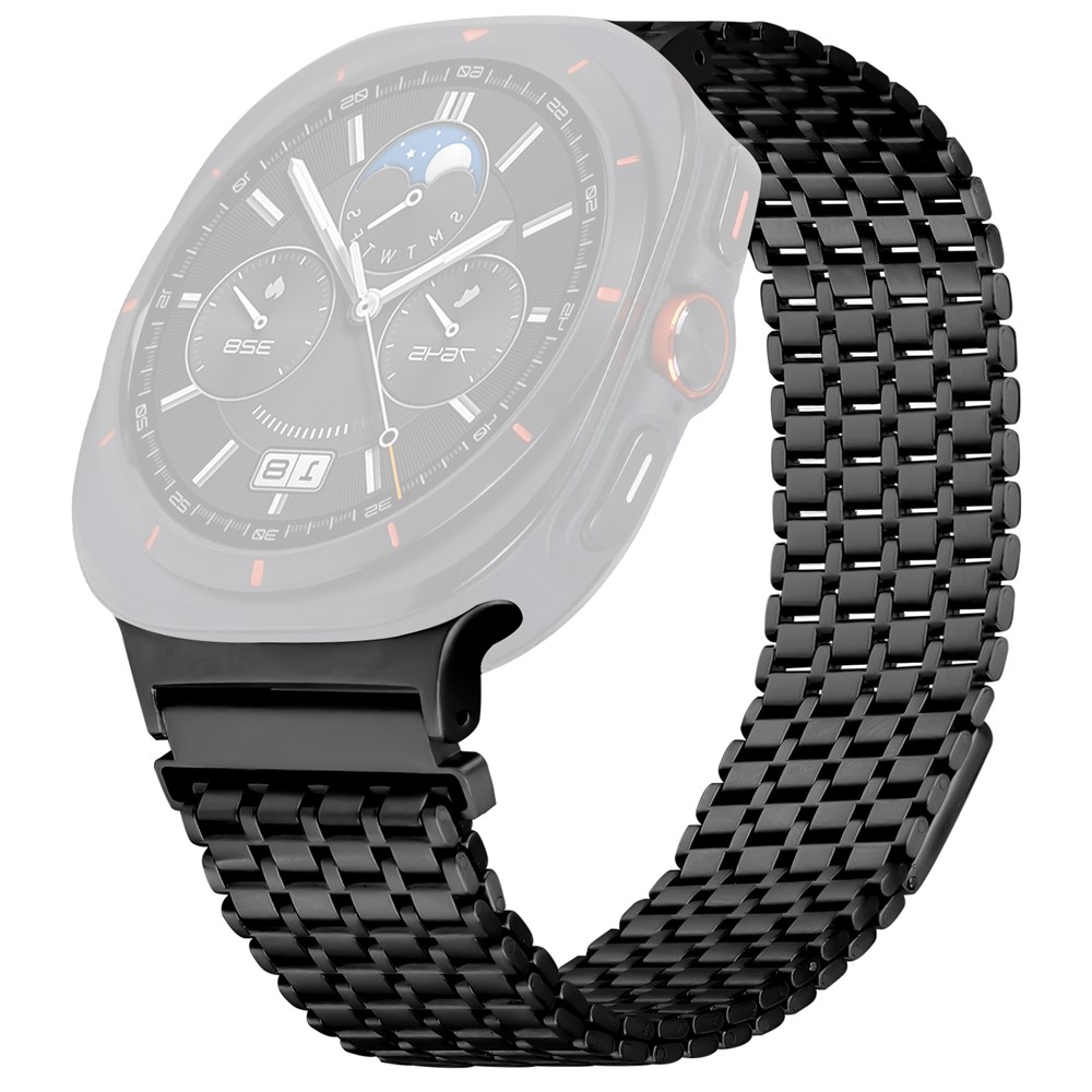 Galaxy Watch Ultra (2025) / 47mm Armband Magnetisk Loop Svart