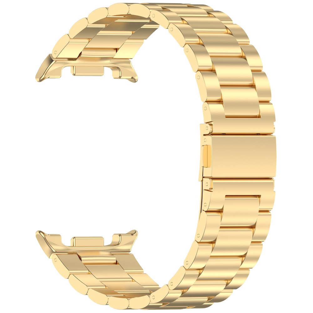  Galaxy Watch 8 46/44/40 mm Armband Rostfritt Stål Guld