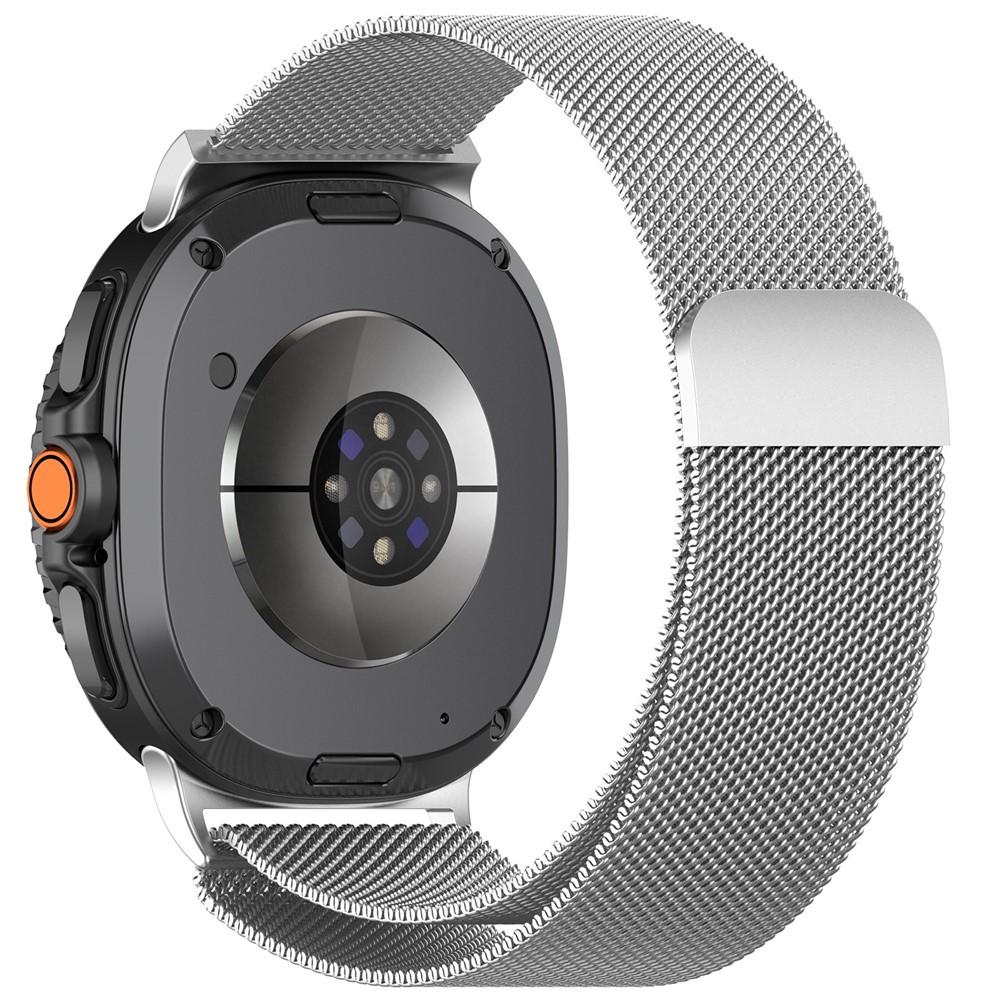  Galaxy Watch 8 46/44/40 mm Armband Milanese Loop Silver