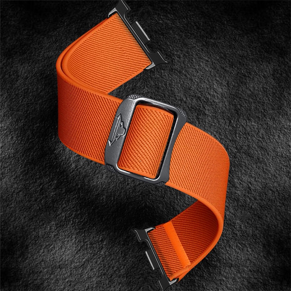  Galaxy Watch 8 46/44/40 mm Armband Justerbart Nylon Orange