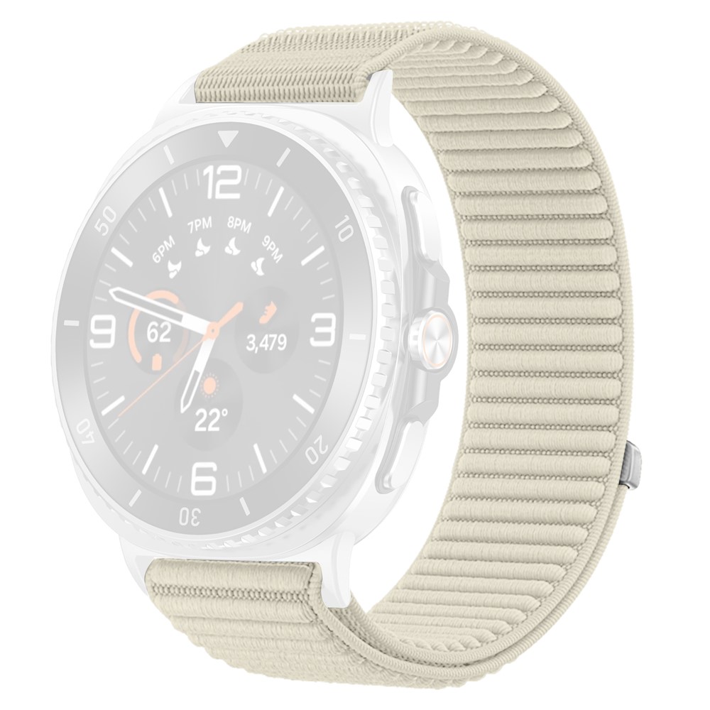  Galaxy Watch 8 46/44/40 mm Armband Nylon Loop Starlight
