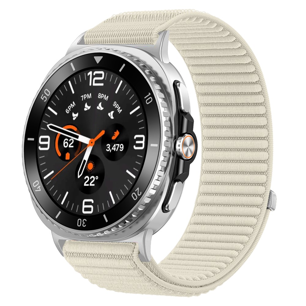  Galaxy Watch 8 46/44/40 mm Armband Nylon Loop Starlight