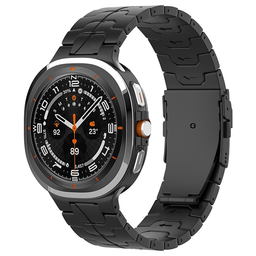  Samsung Galaxy Watch 8 46/44/40 mm Armband Metall Svart