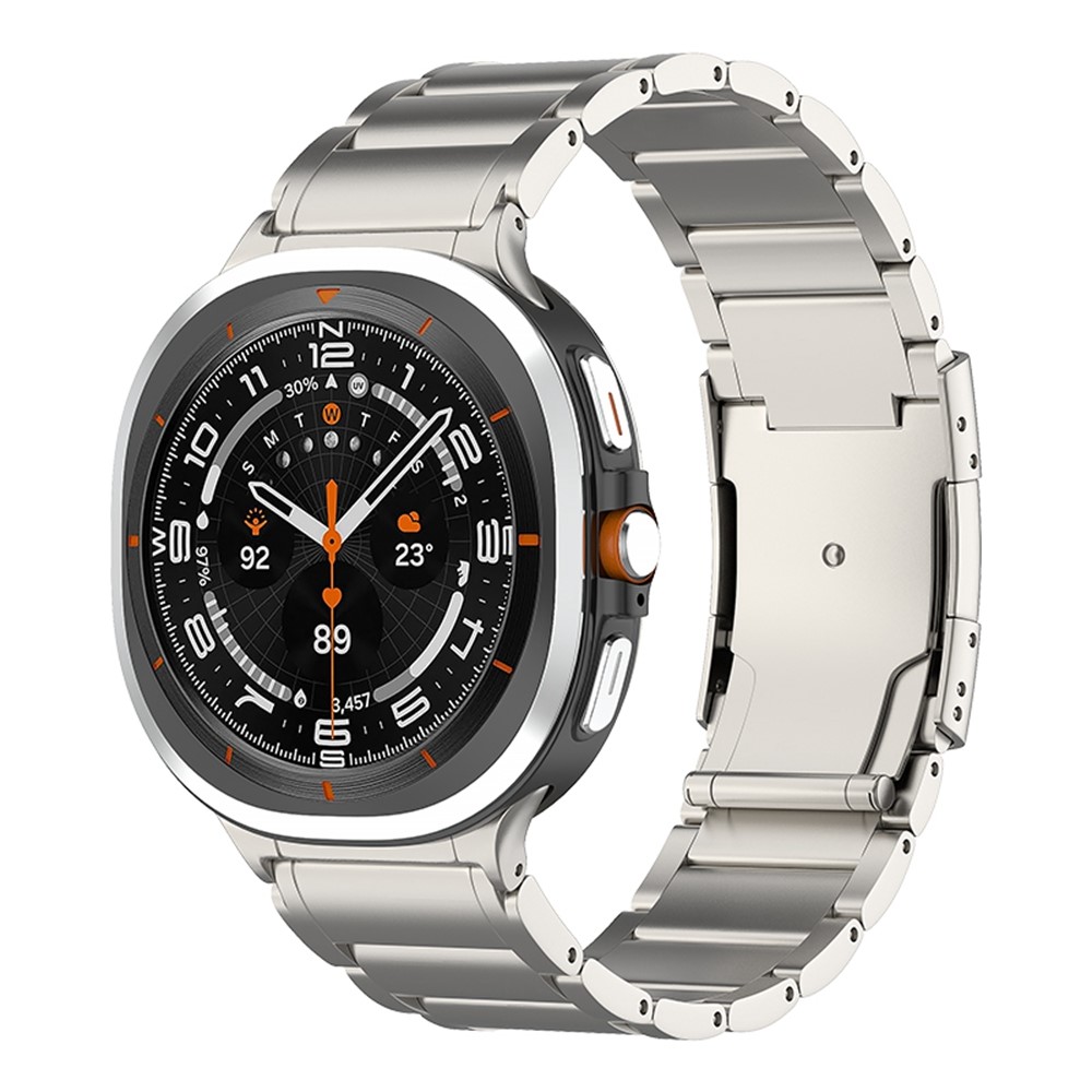  Samsung Galaxy Watch 8 46/44/40 mm Armband Metall Titanium