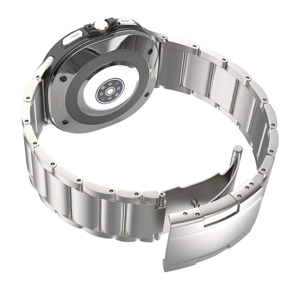  Samsung Galaxy Watch 8 46/44/40 mm Armband Metall Svart