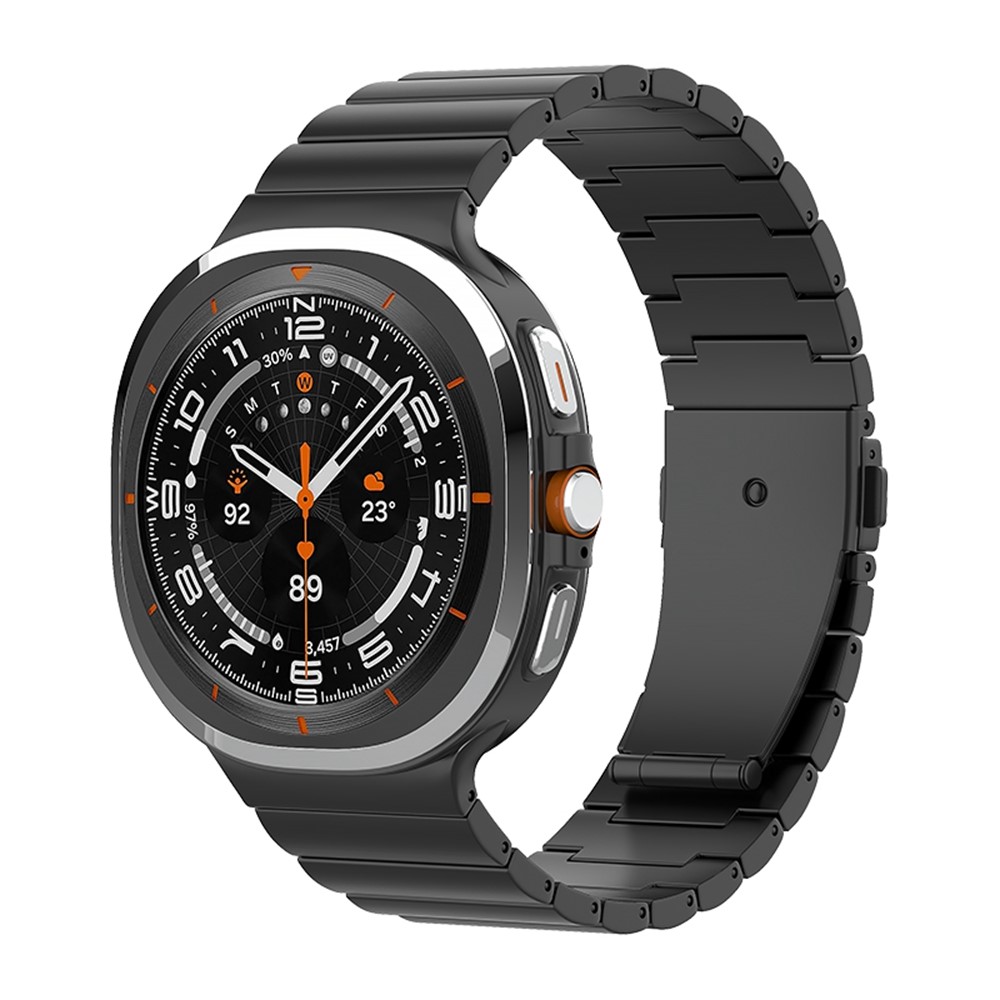  Samsung Galaxy Watch 8 46/44/40 mm Armband Metall Svart