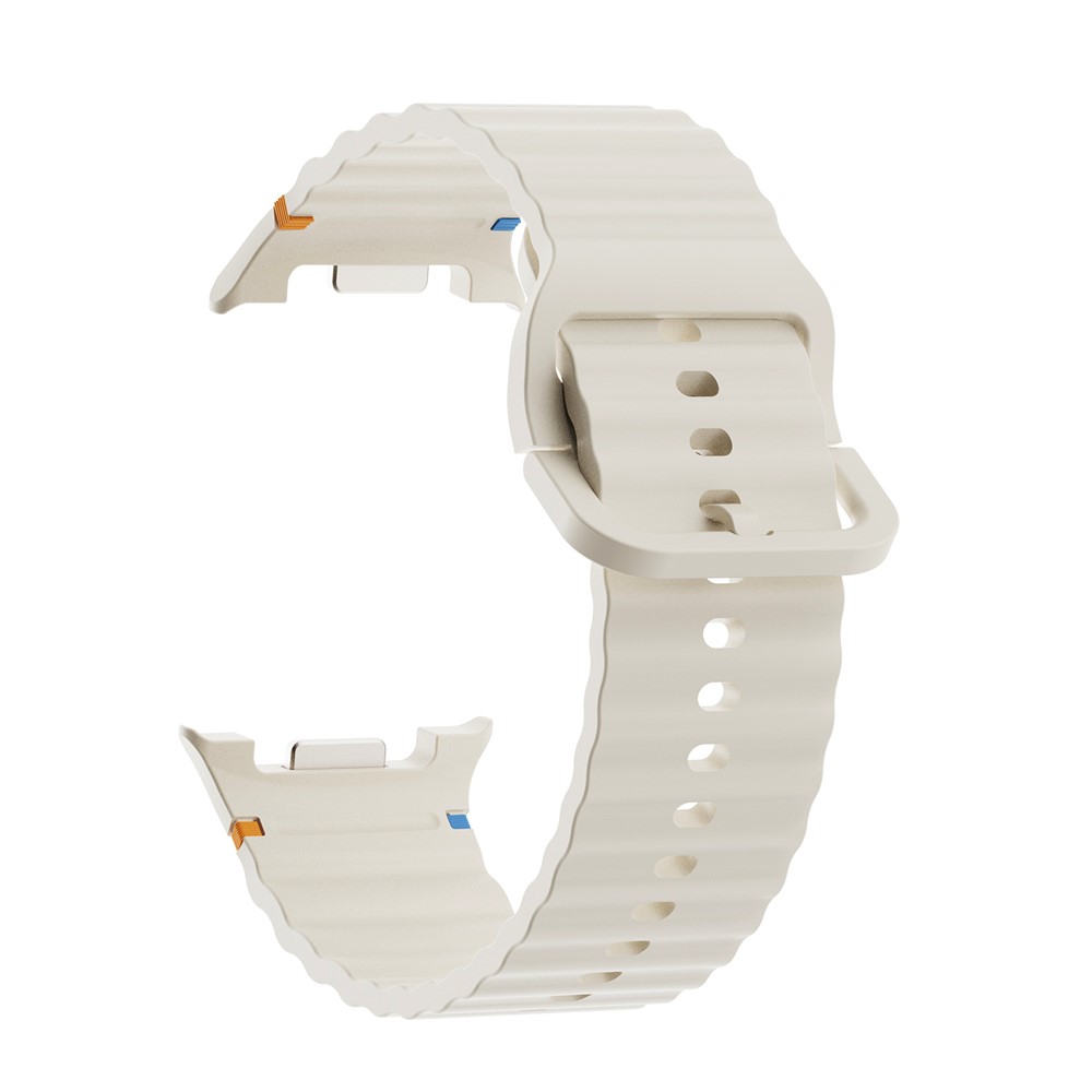 KALEBOL KALEBOL Galaxy Watch 8 46/44/40 mm Armband Wave Beige