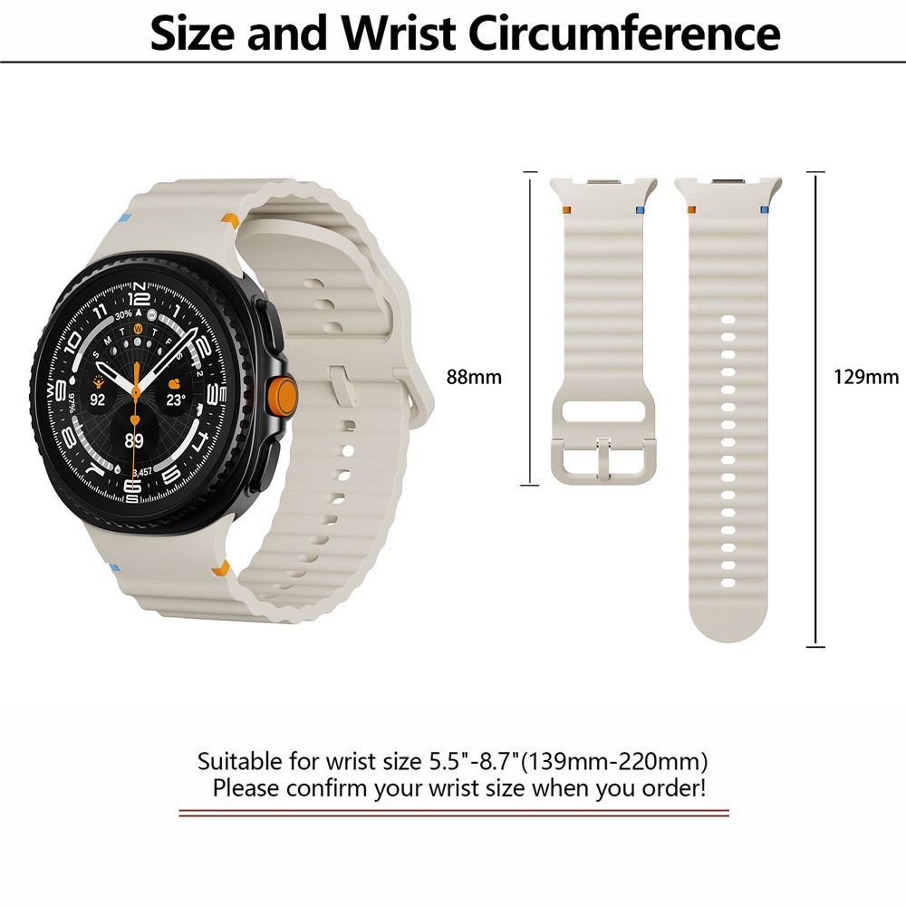 KALEBOL KALEBOL Galaxy Watch 8 46/44/40 mm Armband Wave
