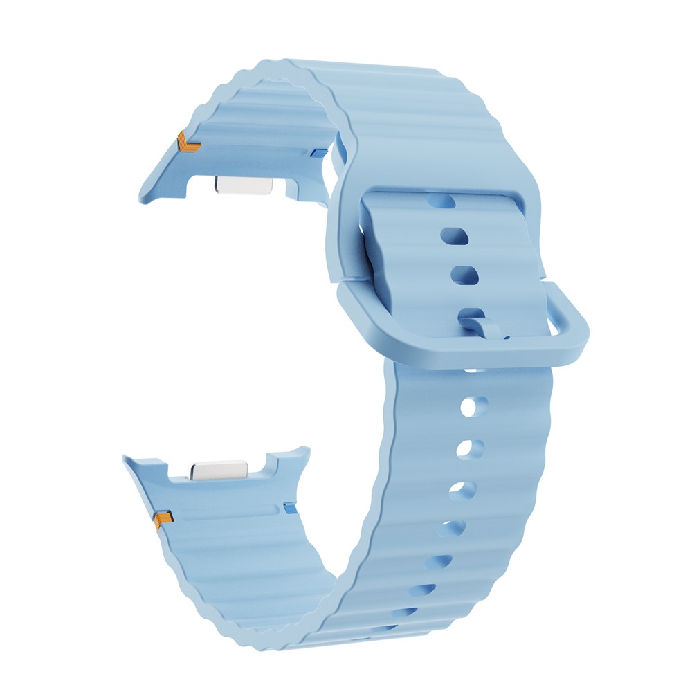 KALEBOL KALEBOL Galaxy Watch 8 46/44/40 mm Armband Wave Blå