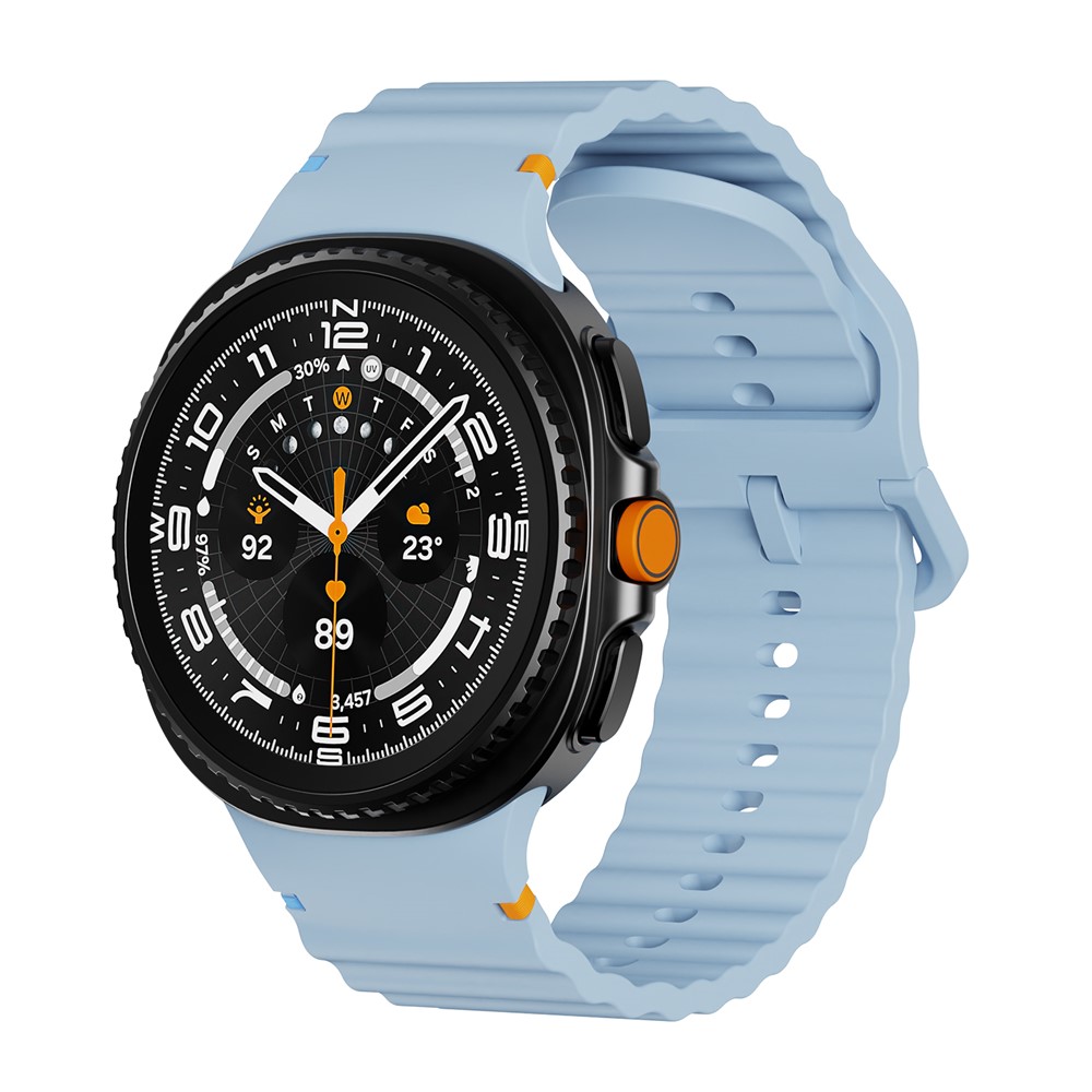 KALEBOL KALEBOL Galaxy Watch 8 46/44/40 mm Armband Wave Blå