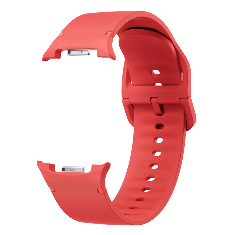 KALEBOL KALEBOL Galaxy Watch 8 46/44/40 mm Armband Silikon Röd