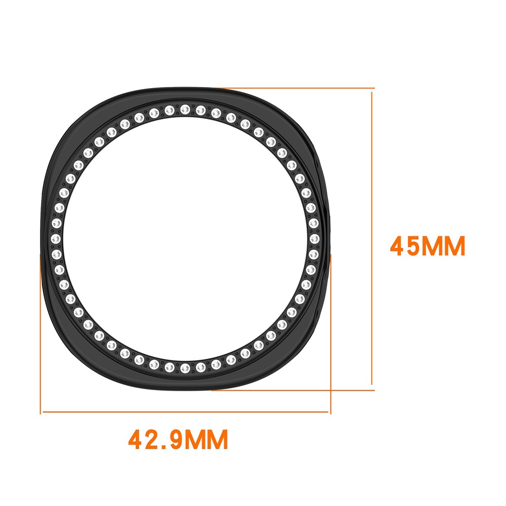  Samsung Galaxy Watch 8 40 mm Skal Strass Transparent