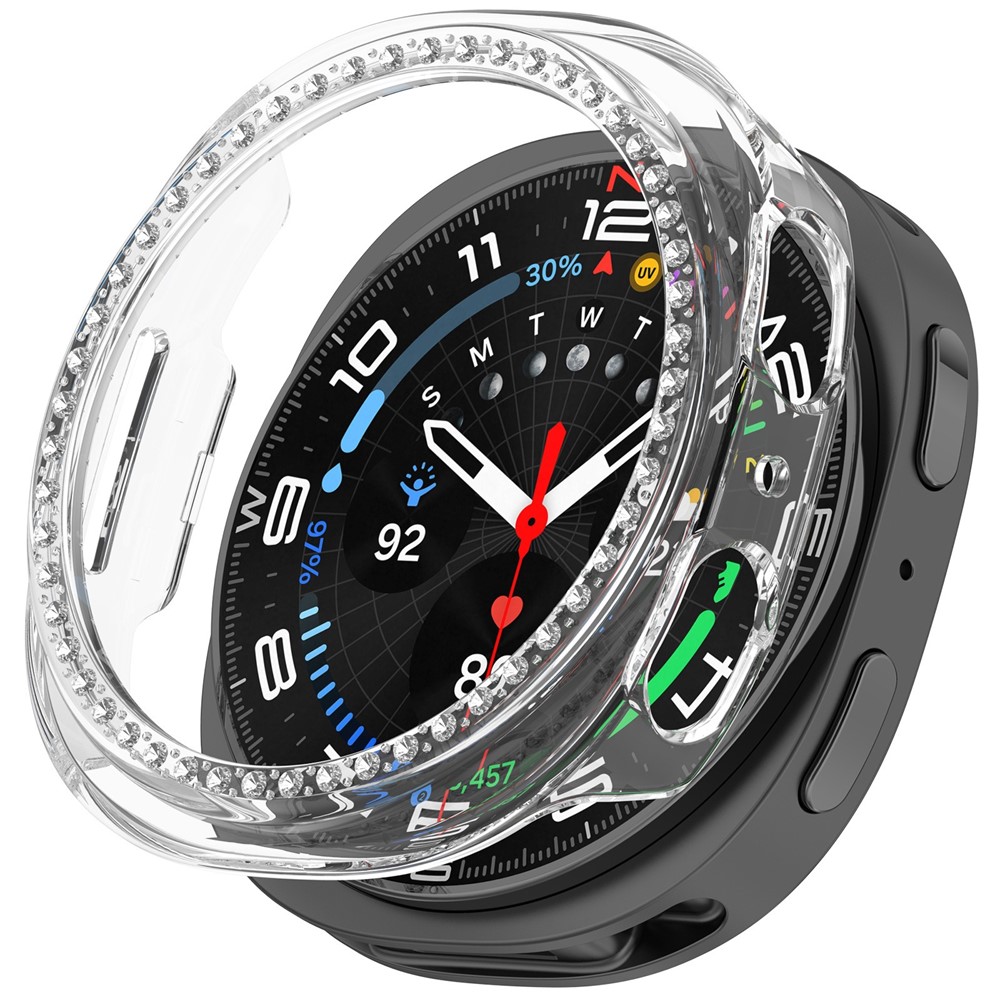 Samsung Galaxy Watch 8 44 mm Skal Strass Transparent