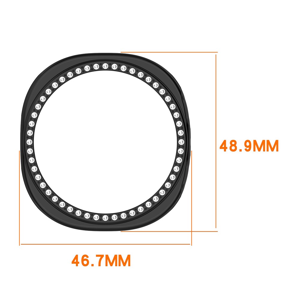  Samsung Galaxy Watch 8 44 mm Skal Strass Transparent