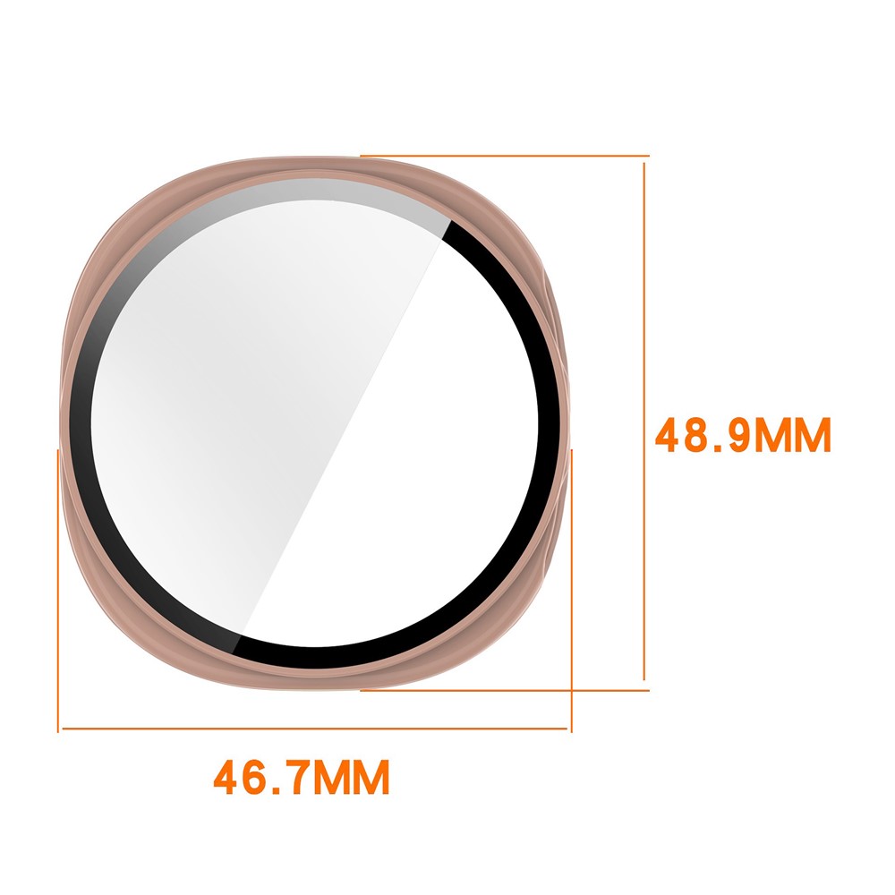  Samsung Galaxy Watch 8 44 mm Skal Med Skärmskydd Svart