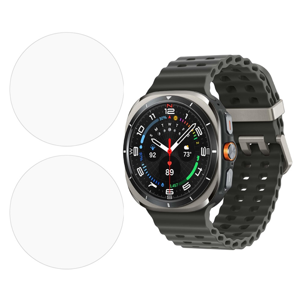  Samsung Galaxy Watch 8 46 mm 2-PACK Skärmskydd TPU