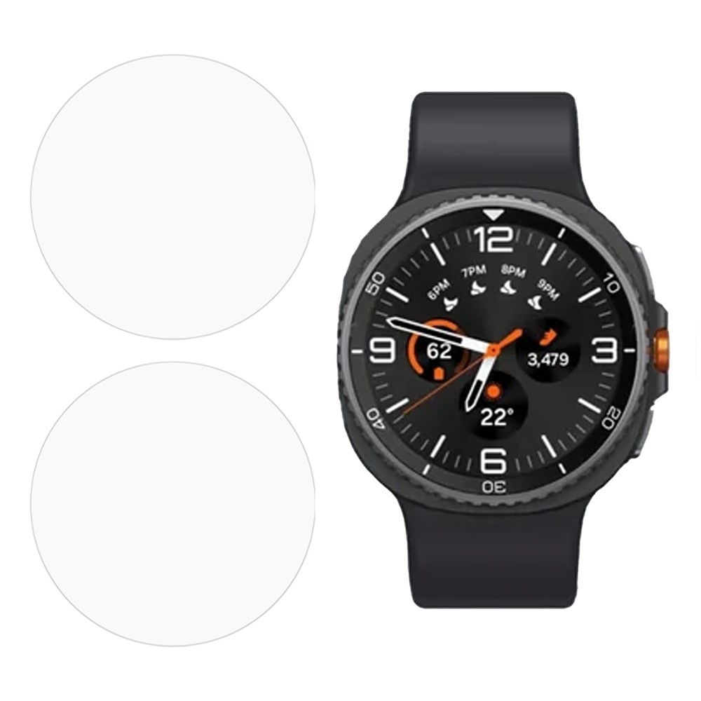  Galaxy Watch 8 44 mm 2-PACK Skärmskydd Härdat Glas
