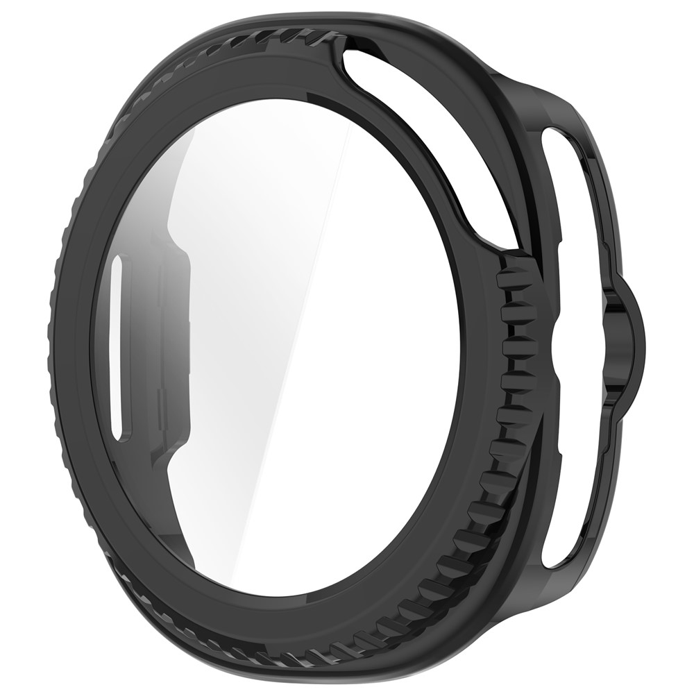  Samsung Galaxy Watch 8 46 mm Skal Med Skärmskydd Svart