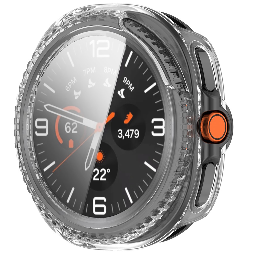  Galaxy Watch 8 46 mm Skal Med Skärmskydd Transparent