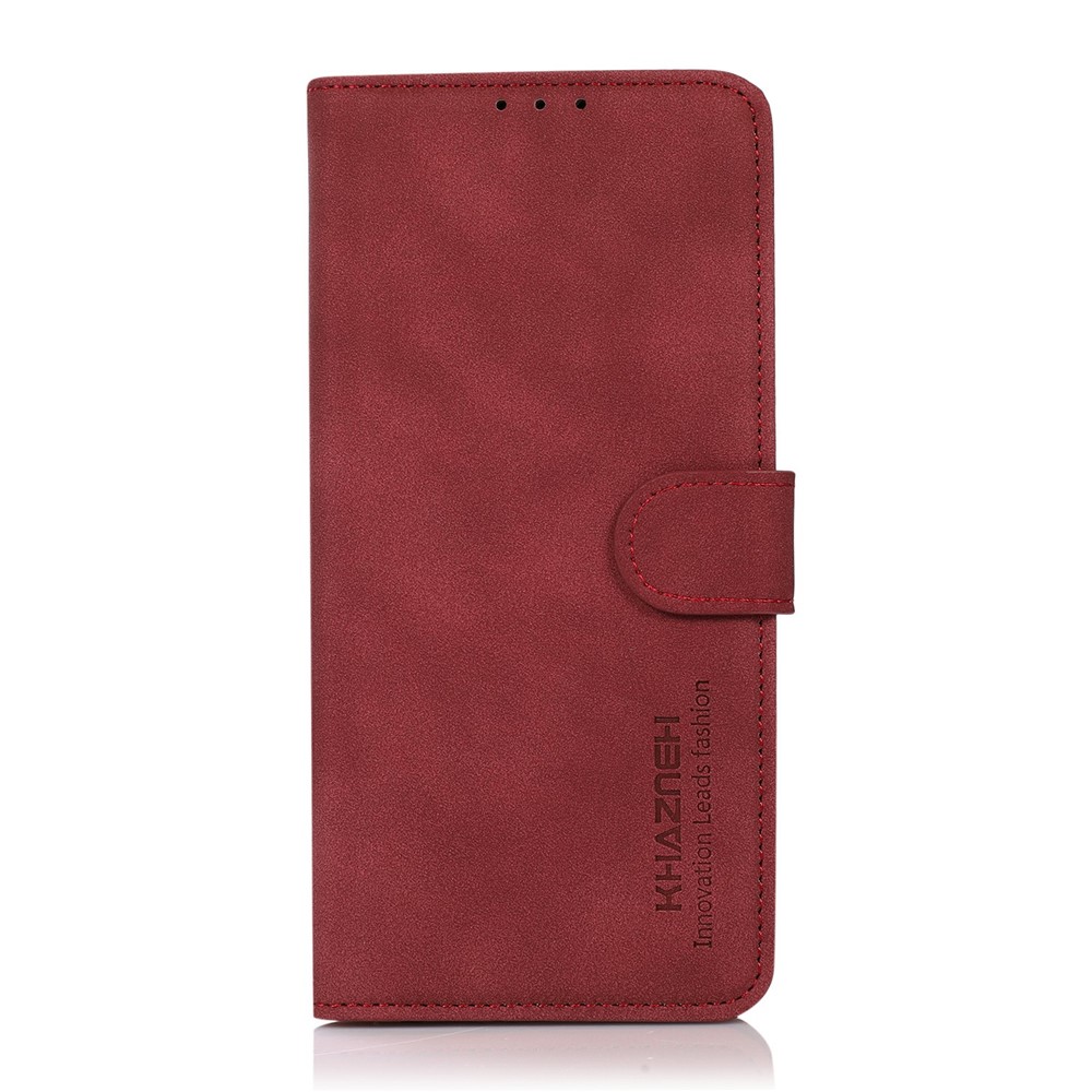 KHAZNEH KHAZNEH iPhone 17 Pro Fodral Läder Röd