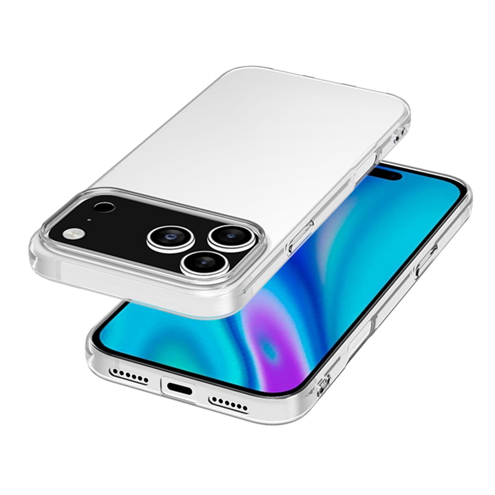  iPhone 17 Pro Skal Slim Fit TPU Transparent