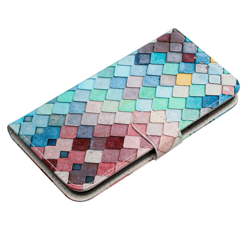  iPhone 17 Pro Fodral Med Tryck Grid