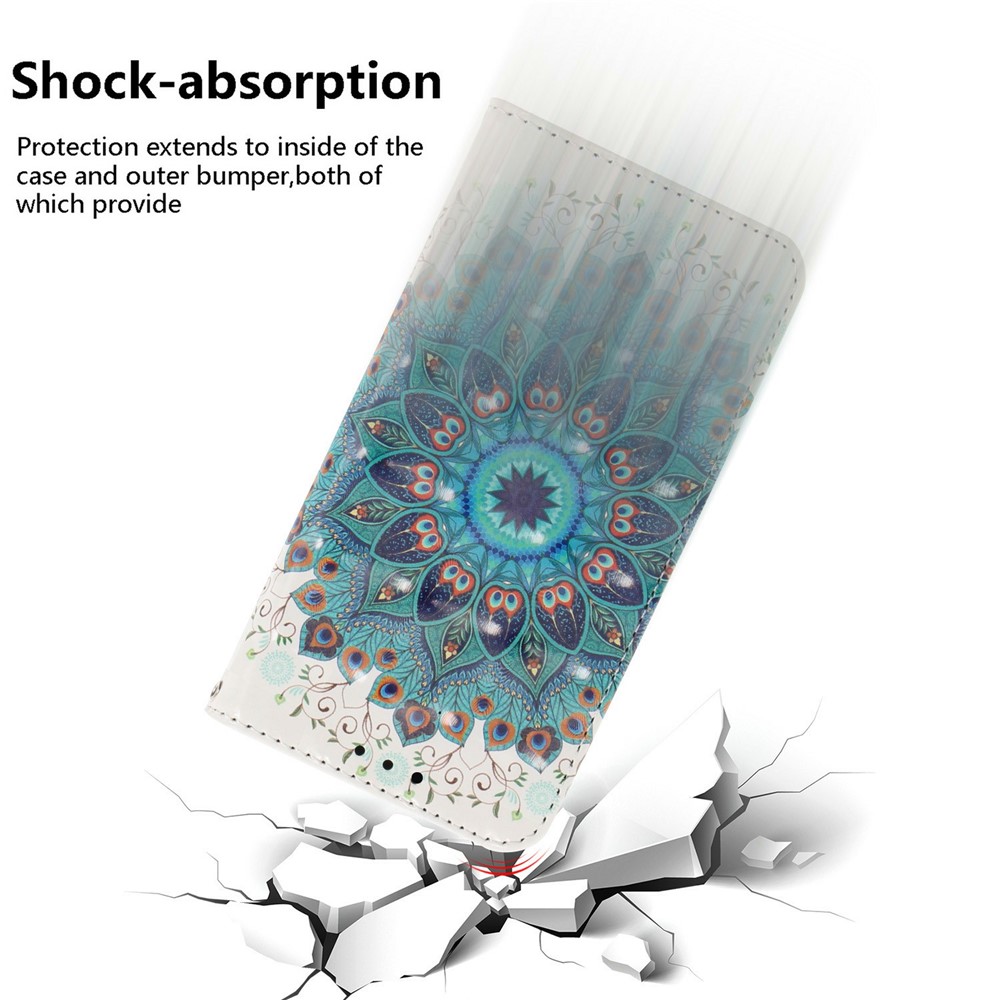  iPhone 17 Pro Fodral Med Tryck Mandala