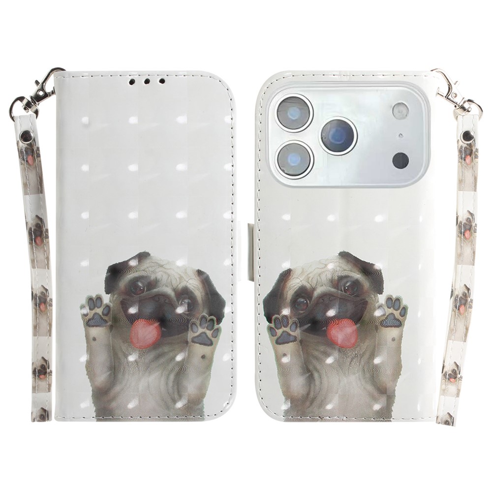  iPhone 17 Pro Fodral Med Tryck Pug
