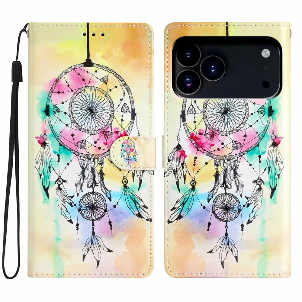  iPhone 17 Pro Fodral Med Tryck Dream Catcher