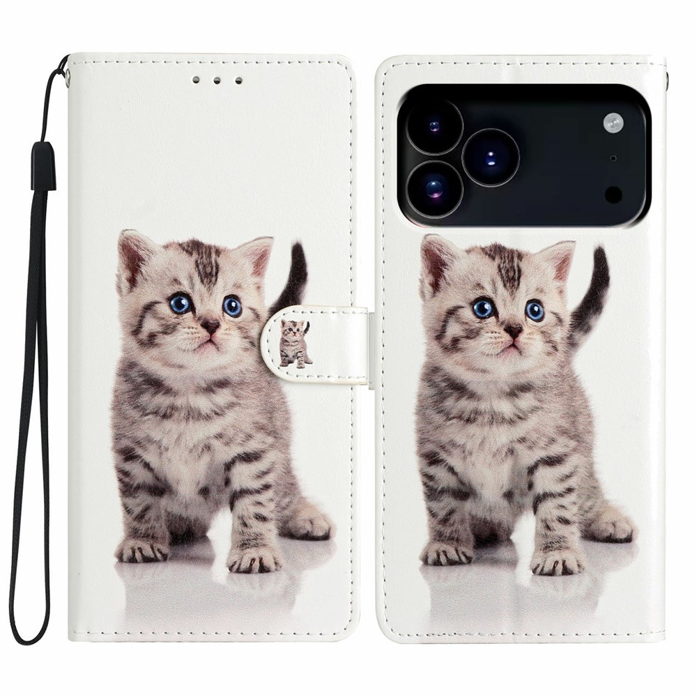  iPhone 17 Pro Fodral Med Tryck Katt