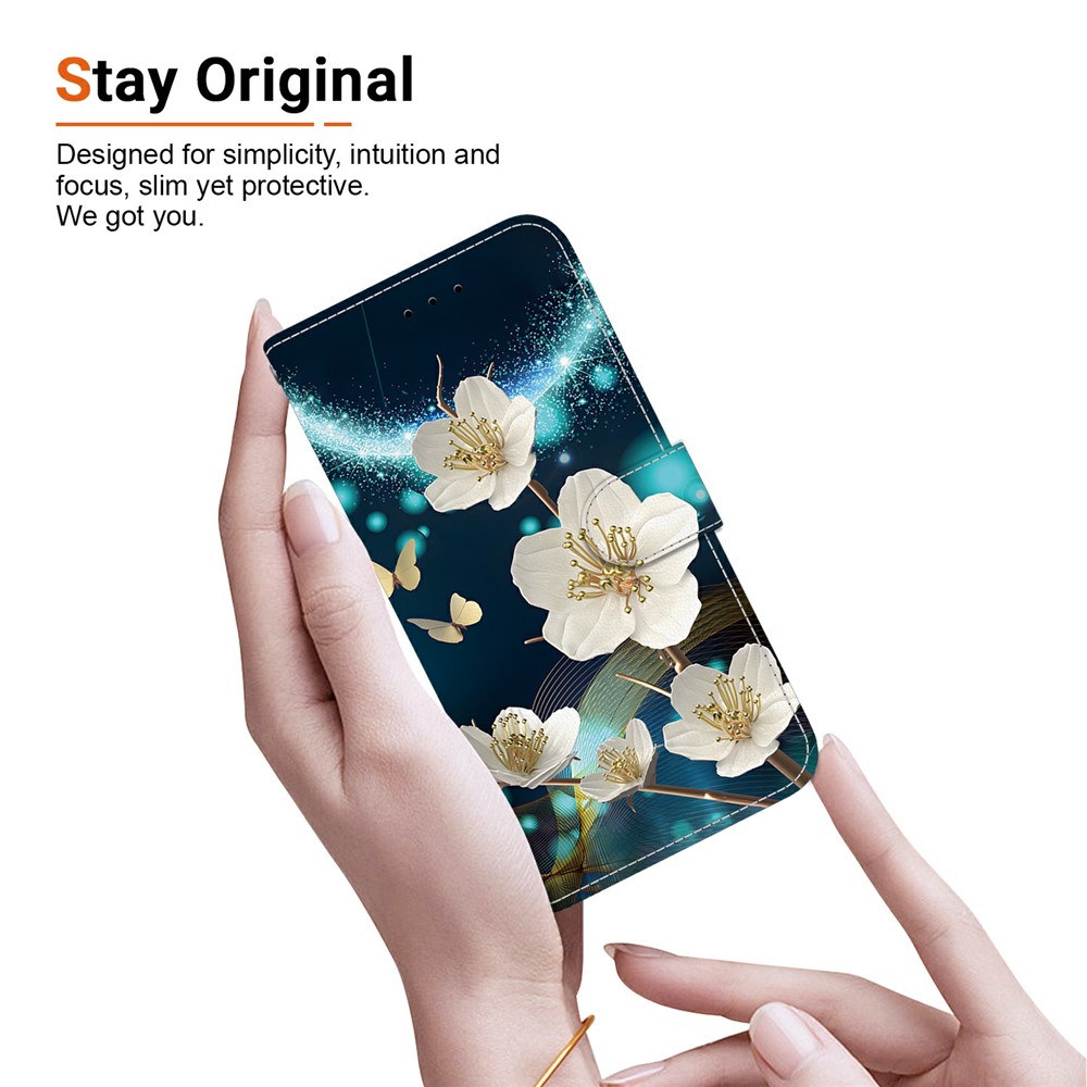  iPhone 17 Pro Fodral Med Tryck Blommor