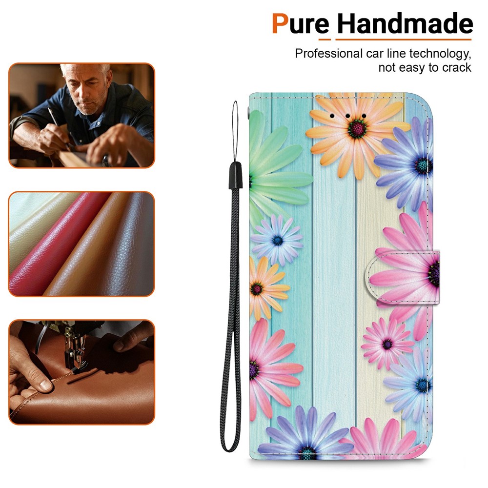  iPhone 17 Pro Fodral Med Tryck Blommor