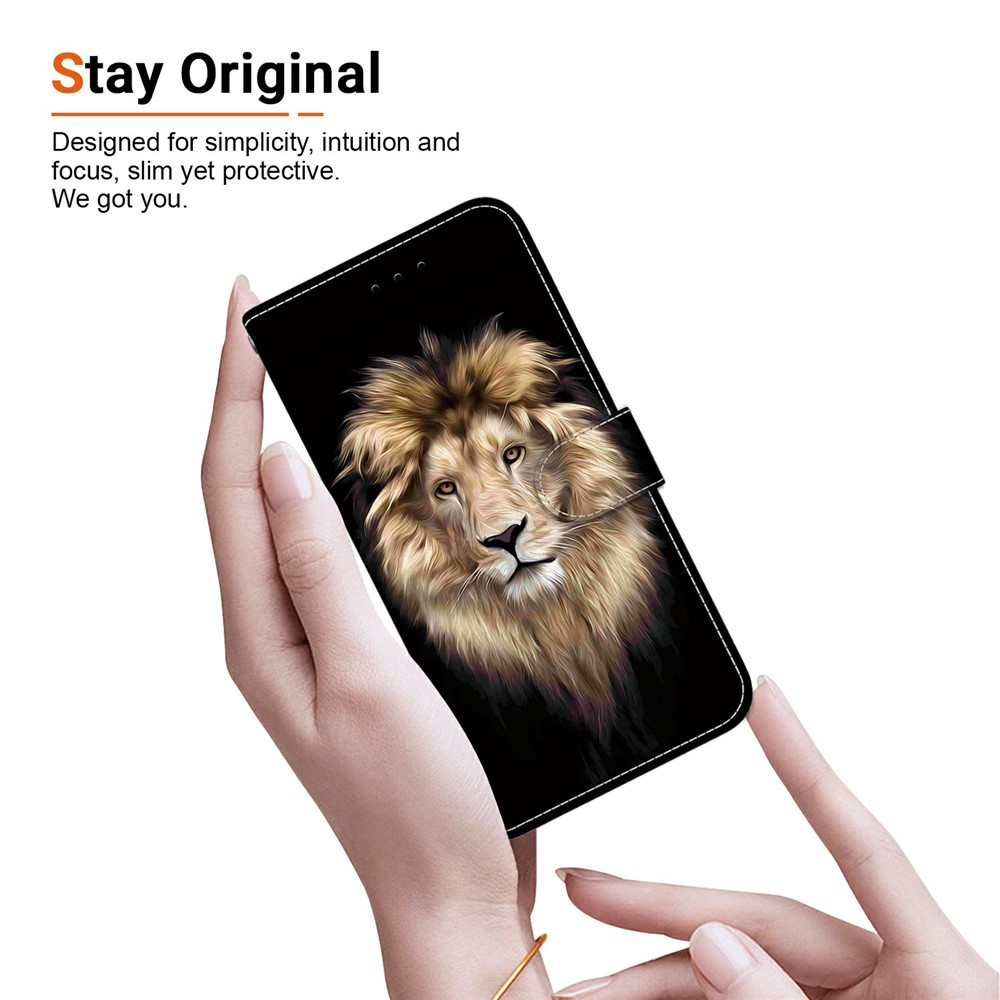  iPhone 17 Pro Fodral Med Tryck Lejon
